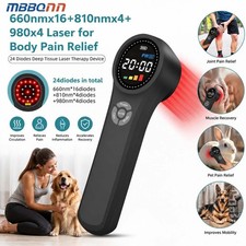 1760mW Class IV Cold Laser Therapy Machine for Dogs Cats Horses Pet Pain Relief