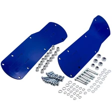 Third Row Seat Bracket & Bolt Trim Set for Jeep Wrangler JK Unlimited 2007-2018