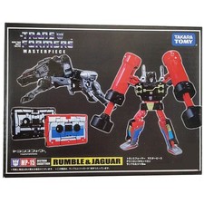 Transformers Masterpiece Rumble & Jaguar 6 Action Figure MP-15 Tomy Takara New
