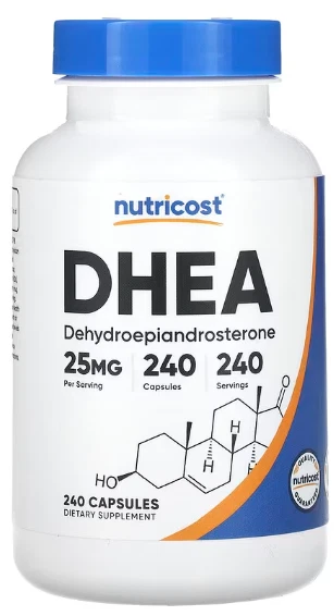 Nutricost, DHA, 25 mg, 240 Kapseln