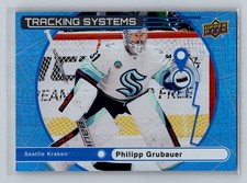2025-26 Upper Deck #TS-12 Philipp Grubauer Tracking Systems