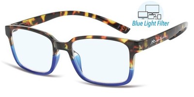 1 Lesebrille mit langen Bügeln zum Umhängen + Blaulichtfilter +1,0 bis +3,5 NEU