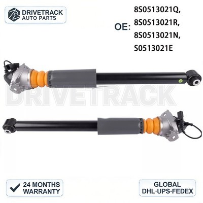 Fits Audi A3 S3 RS3 Quattro 2015-2022 8V0513021 Rear Shock Absorbers w/Magnetic