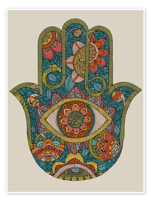 Poster Hand der Fatima - Valentina Ramos