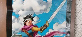 Authentic Nintendo Power Poster VTG NES SNES Switch 22x10 Dragon Warrior II 2001