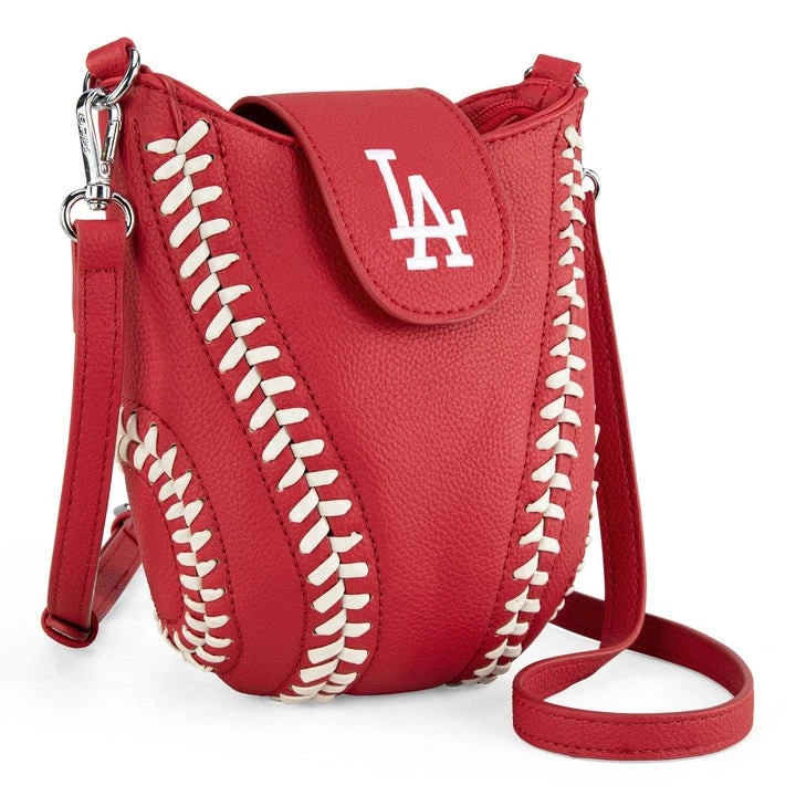 MLB Los Angeles Dodgers Team Baseball Stitch Crossbody - Image 3 of 4