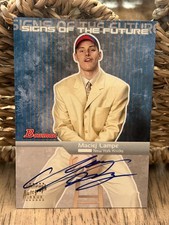 2003-04 Bowman Signs of the Future MACIEJ LAMPE #SFA-ML Auto Autograph