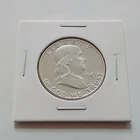 1949 GEM BU?  90% Silver Franklin Half  Dollar!!    Nice coin!   A71