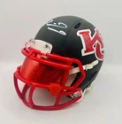 Patrick Mahomes Signed Chiefs Mini Helmet Beckett BAS Witnessed Auto