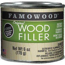 FAMOWOOD Walnut  6 Oz. Wood Filler 36141142 FAMOWOOD 36141142 076818411420 Wood