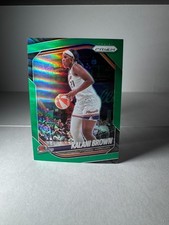 2025 WNBA Prizm Kalani Brown Green Card #55 Phoenix Mercury