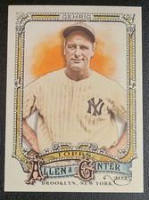 2025 Topps Allen & Ginter - Lou Gehrig #6