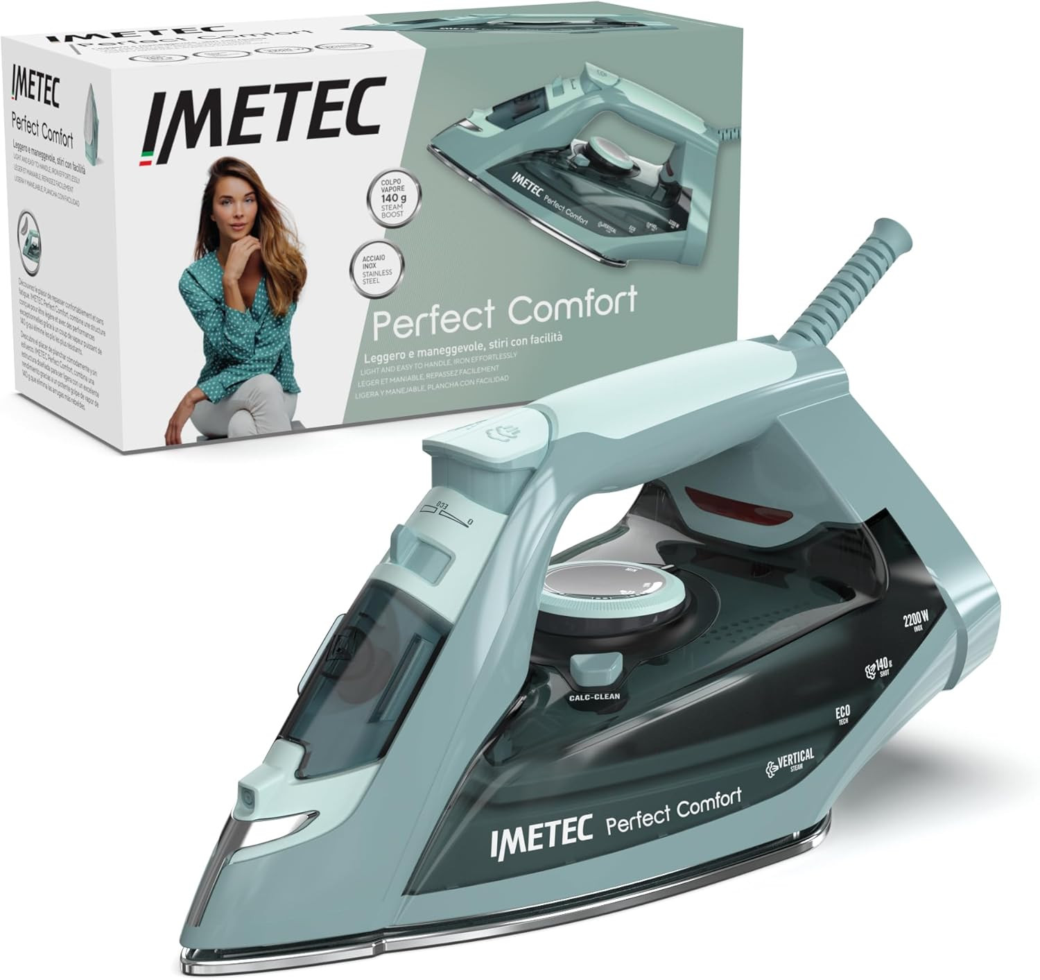 OFFERTA: Imetec Perfect Comfort Ferro da Stiro Leggero e Potente