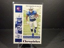 Jonathan Taylor Panini 2020 Pink Chronicles Rookie Card Indianapolis Colts