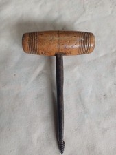 Vintage Wood And Steel Gimlet In Good Used Condition