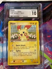 2004 POKEMON POP SERIES 1 #13/17 PLUSLE CGC 10 GEM MINT on eBay