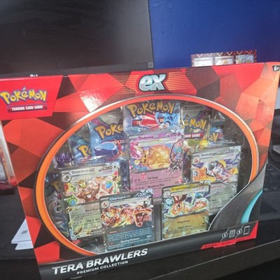 Pokemon Trading Card Game: Tera Brawlers Premium Collection Exclusive BRAND NEW