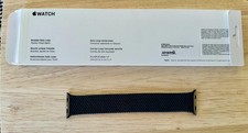 Apple Watch 44/45/46/49mm Braided Solo Loop Band Charcoal Size 9 (fits like 10)