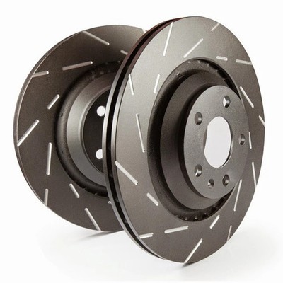 EBC USR Slotted Front Rotors for 10-14 Hyundai Sonata Turbo 2.0L - USR7383