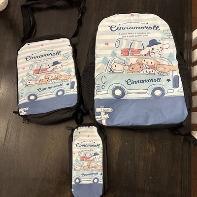 Cinnamoroll Backpack Lunch bag & Pencil Pouch  
