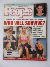 PEOPLE MAGAZINE FEBRUARY 5, 2001 SURVIVOR II WHO WILL SURVIVE JULIE ROBERTS