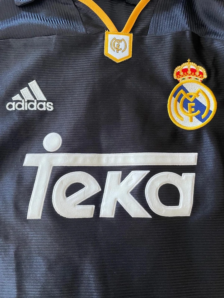 Real Madrid 99/01 camiseta shirt maglia maillot jersey Teka Size M - Imagen 3 de 4