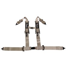 3 4 Point Racing Harness Quick Release Padded Seat Belt For Utv Atvbeige 3 4 Point Racing Harness Quick Release Padded Seat Belt For Utv Atvbeige