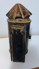 ANTIQUE BULLS EYE POLICE LANTERN 7 1/2" TALL  -  OIL HOLDER — photo 4