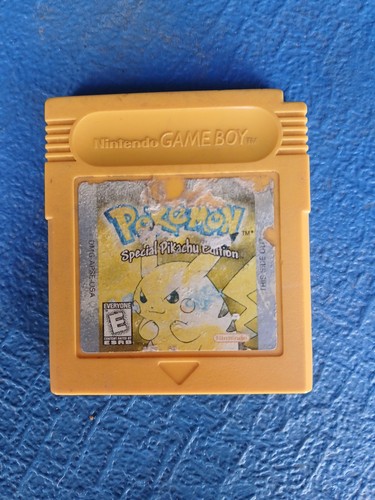 Pokemon Gelbe Version Authentic Special Pikachu Edition Game Boy