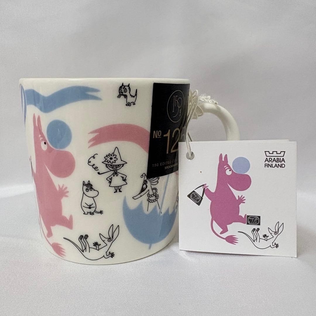 Moomin Arabia Stockmann Finland Mug 2012 Rare Limited Edition Japan New No Box