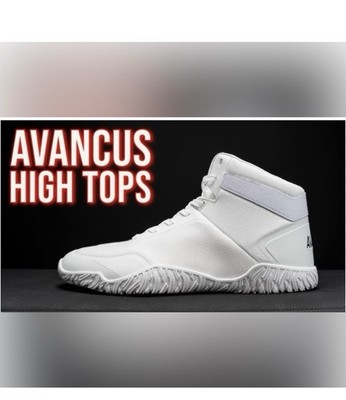 AVANCUS POWERLIFTING SHOES Apex Power High Top White Size 9.5