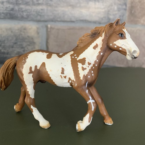 SCHLEICH PINTO Stallion Horse Retired 2006
