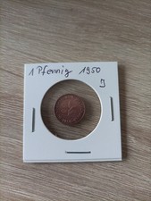 1 Pfennig 1950 J, Umlaufm&uuml;nze