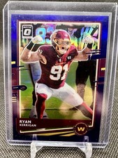 2020 Panini Donruss Optic Ryan Kerrigan #99 Purple Prizm /50 Washington