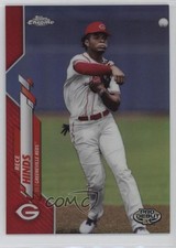 2020 Topps Pro Debut Chrome Red Refractor 4/10 Rece Hinds #PDC-51 nd3