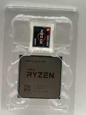 AMD Ryzen 5 5500 6-Core 3.6GHz Socket AM4 65W CPU Desktop Processor