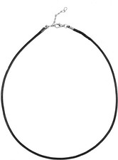 Black Rope Necklace Cords for DIY Projects - 100 Pack, Unisex Adult Use