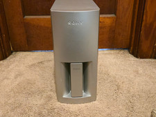 Sony SS-WS300 Wired Subwoofer, 100W RMS, 6.5 in Driver, Silver