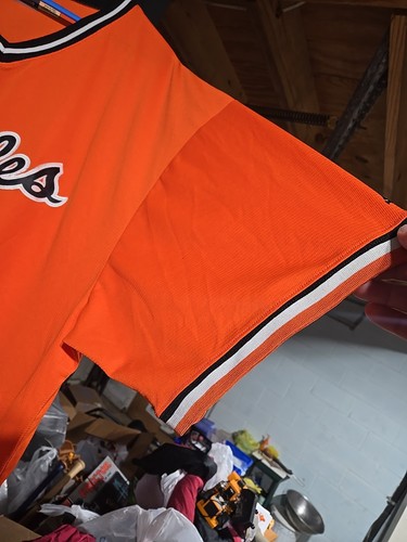 Vtg Majestic MLB Cooperstown Collection Baltimore Orioles Practice Jersey SZ 5XL - Picture 13 of 23