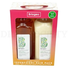 Briogeo Superfoods Mango + Cherry Hair Duo Shampoo and Conditioner 12.5oz