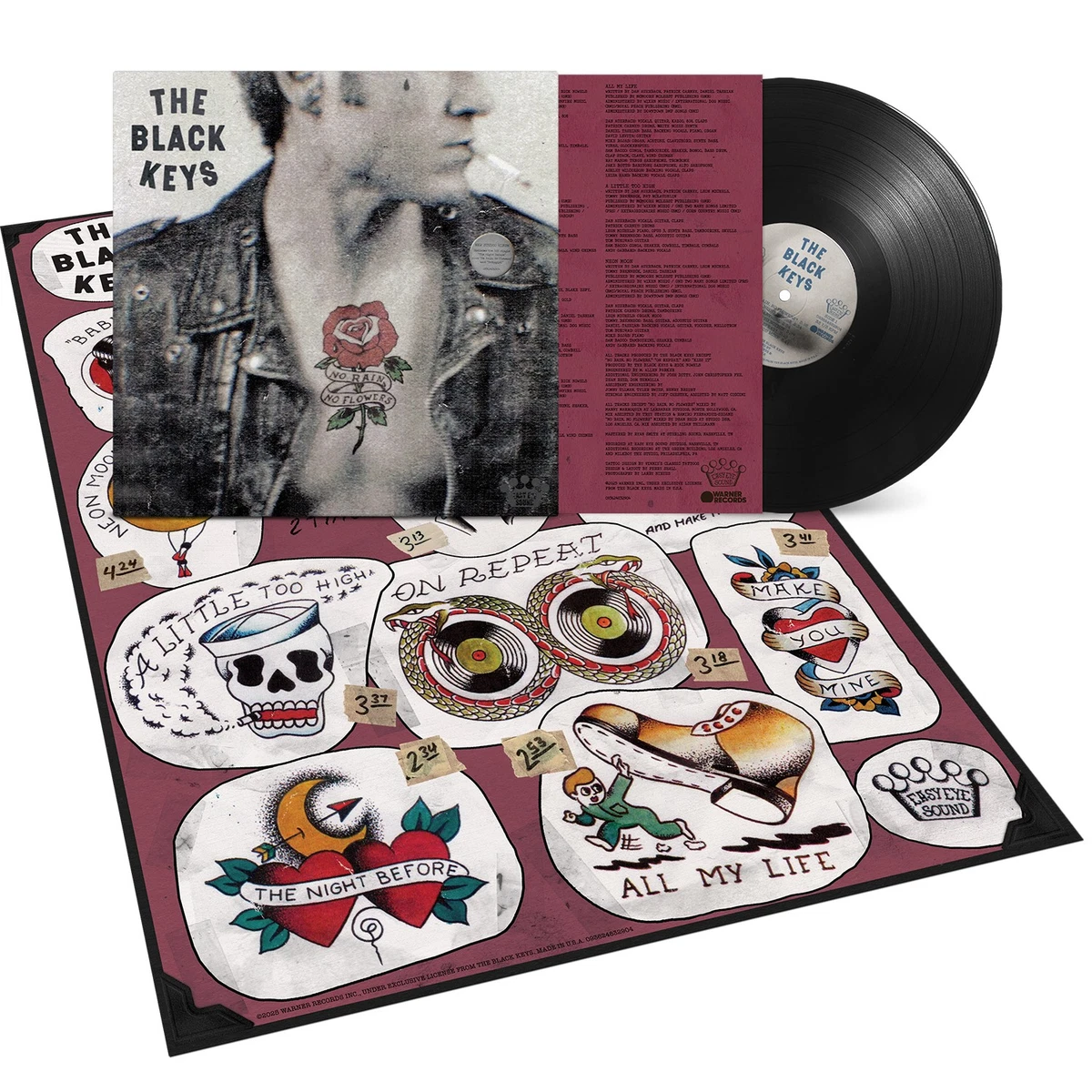 The Black Keys No Rain, No Flowers (Vinyl) 12" Album