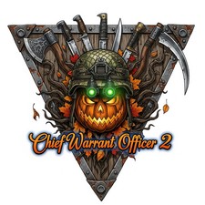 Chief Warrant Officer 2 Halloween Rank Decal PICK THE ITEM WE WILL APPLY IT