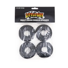 Little Guy Racing Parts Black Label M/T (63mm) pneumatici 1,0 pollici 63mmx21mmxR1" 