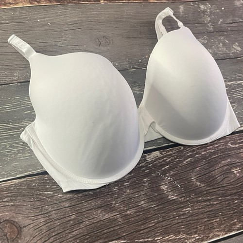 Victoria's Secret Women's 36DDD Demi T-shirt Bra Lightly Lined Underwire White - Picture 2 of 6