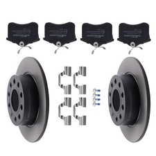 Bremsscheiben Bremsbeläge Hinten For Audi A3 Sportback Seat Leon Toledo VW Golf