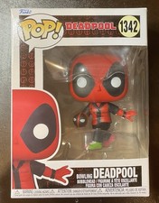 Funko Pop! Figura Marvel Deadpool #1342 Bowling Deadpool con PROTECTOR, NUEVA EN CAJA SIN ABRIR
