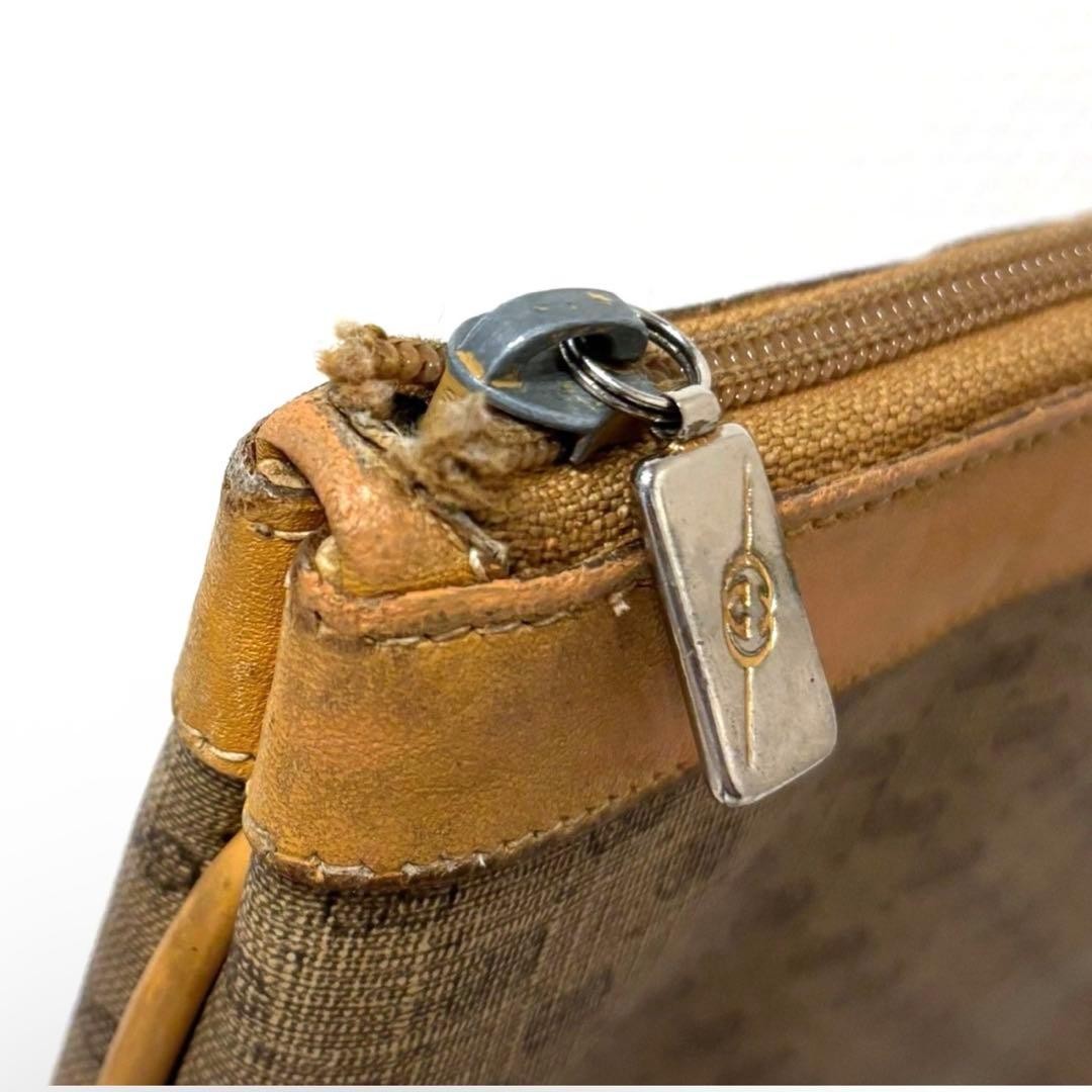 GUCCI Micro GG Patterns Document Case PVC Leather… - image 12