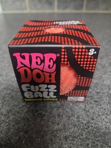 2026 NeeDoh Wonder Waves  Squishy  Fuzzball Orange 100% Authentic*