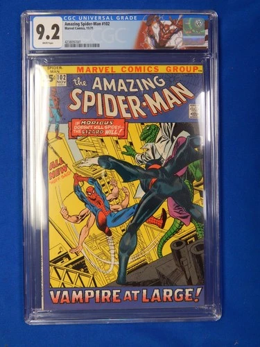 Amazing Spider-Man #102, 2nd App. & Origin of Morbius CGC 9.2