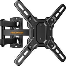 Perlegear Full Motion TV Wall Mount Bracket for Most 13-42 Inch LED LCD